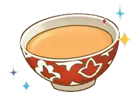 a cartoon illustration of a bowl of soup