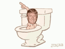 Trump Flush GIF - Trump Flush Toilet GIFs