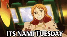 Nami One Piece GIF - Nami One Piece Tuesday GIFs