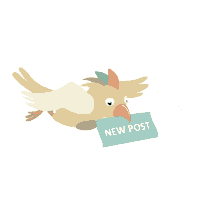 bird new post message