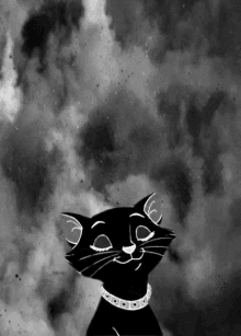 Be Happy GIF - Cat Black White GIFs