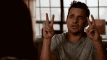 Nick Miller New Girl GIF - Nick Miller New Girl Air Quotes GIFs