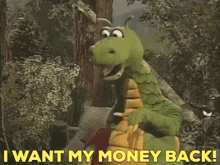Dudley The Dragon I Want My Money Back GIF - Dudley The Dragon I Want My Money Back Refund GIFs