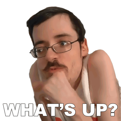 Whats Up Ricky Berwick Sticker - Whats Up Ricky Berwick How Are You Doing Stickers