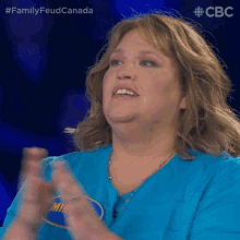 Clapping Miranda GIF - Clapping Miranda Family Feud Canada GIFs