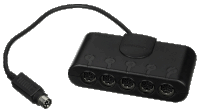 a black device that says korg on the front