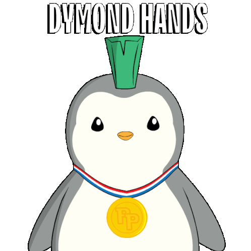Diamond Hands Hold Sticker - Diamond Hands Hold Hodl Stickers