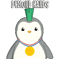 Diamond Hands Hold Sticker