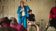 On The Stage Band GIF - On The Stage Band Playing Music GIFs