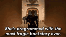 She'S Programmed With The Most Tragic Backstory Ever. - Wreck-it Ralph GIF - Wreck It Ralph Backstory Tragic GIFs