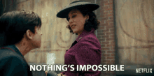 Nothings Impossible The Handler GIF - Nothings Impossible The Handler Kate Walsh GIFs