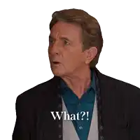 a man in a suit and vest is asking what