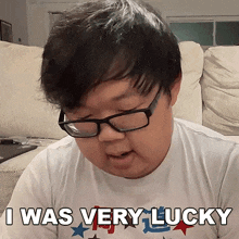 I Was Very Lucky Sungwon Cho GIF - I Was Very Lucky Sungwon Cho Prozd GIFs