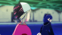 a girl wearing a baseball cap that says pretty girl