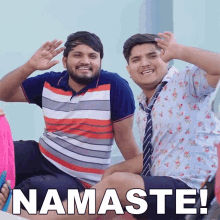 Namaste Nitin GIF - Namaste Nitin Mridul GIFs