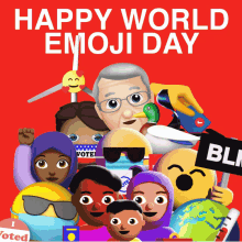 Happy World Emoji Day Emoji GIF - Happy World Emoji Day Emoji Emoji Day GIFs