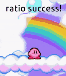 kirby ratio ratioed ratio success kirby meme