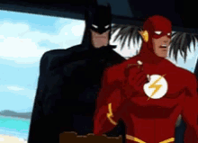 Batman Flash GIF - Batman Flash Ill Take That GIFs