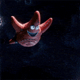 a cartoon character with horns and a big smile on its face