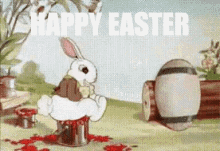 Easter Bunny Stamp GIF