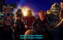 Marvels What If Party Pooper GIF - Marvels What If Party Pooper Pooper Pooper GIFs