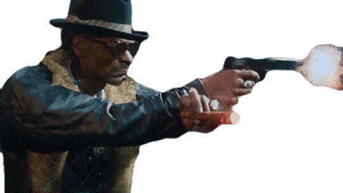 Gun Shots Snoop Dogg Sticker - Gun Shots Snoop Dogg Call Of Duty Vanguard Warzone Stickers