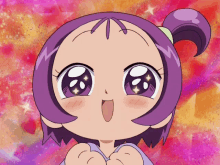 ojamajo doremi segawa onpu starry eyes anime blush