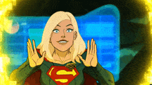 Supergirl Tomorrowverse GIF - Supergirl Tomorrowverse Dc'S Legion Of Super-heroes GIFs