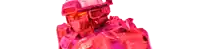 a robot with a shield that says ' a ' on it