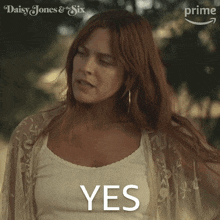 Yes Daisy Jones GIF - Yes Daisy Jones Riley Keough GIFs