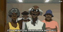 The Boondocks Its A Beautiful Day GIF - The Boondocks Its A Beautiful Day Fuck Shit Up GIFs