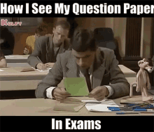 How I See My Question Paper Exams Jokes GIF - How I See My Question Paper Question Paper Exams Jokes GIFs