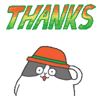 Thank U Fine Thanks Sticker - Thank U Fine Thanks Appreciation Stickers