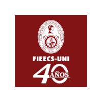 Fieecs Uni Economia Estadistica 40 Aniversario Sticker