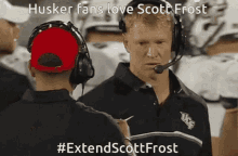 Scott Frost Huskers GIF - Scott Frost Huskers Nebraska GIFs