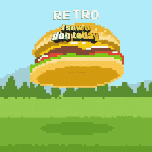 Retro Borger GIF - Retro Borger Burger GIFs