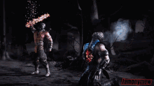 Scorpion Subzero Mortal Kombat GIF - Scorpion Subzero Mortal Kombat Sword GIFs