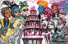 monster high party birthday friends