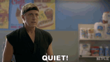 Quiet Johnny Lawrence GIF