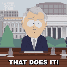 That Does It Chairman GIF