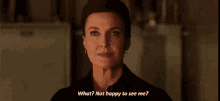 Supergirl Lillian Luthor GIF - Supergirl Lillian Luthor Not Happy To See Me GIFs
