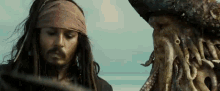 Jack Sparrow Davy Jones GIF - Jack Sparrow Davy Jones Pirates Of The Caribbean GIFs