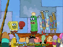 Spongebob Punch In The Face GIF