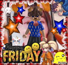 Happy Friday Huntychan GIF - Happy Friday Huntychan Paprika GIFs