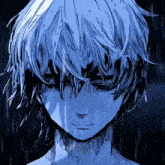 Anime Depression Blue Man Sad GIF - Anime Depression Blue Man Sad GIFs