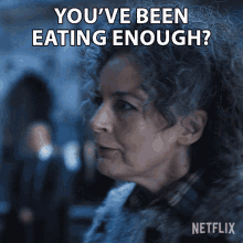 Youve Been Eating Enough Esther Sinclair GIF - Youve Been Eating Enough Esther Sinclair Wednesday GIFs