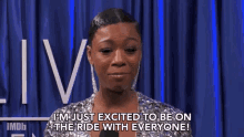 Be On The Ride With Everyone Samira Wiley GIF - Be On The Ride With Everyone Ride With Everyone Samira Wiley GIFs