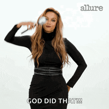 Allure Tyra Banks GIF - Allure Tyra Banks Mic Drop GIFs