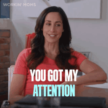 You Got My Attention Kate Foster GIF - You Got My Attention Kate Foster Workin Moms GIFs