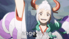 Angegiftag One Piece GIF - Angegiftag One Piece Yamato GIFs